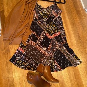 Torrid sleeveless skater dress size1/16w